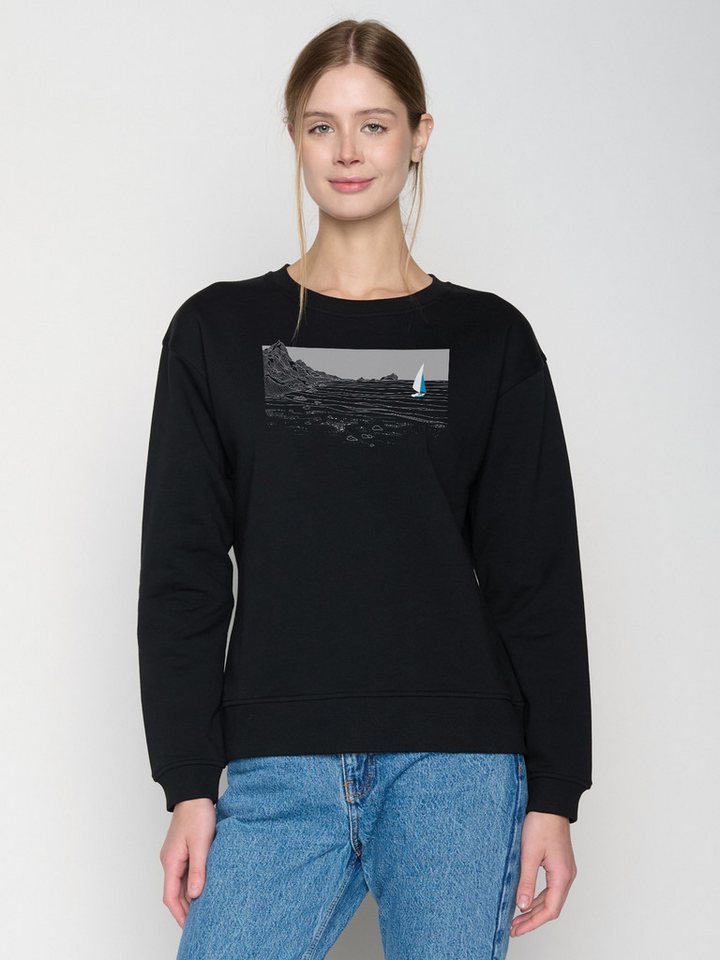 GreenBomb Sweatshirt Nature Set Sail von GreenBomb