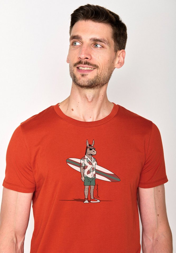 GreenBomb T-Shirt Animal Donkey Surf von GreenBomb