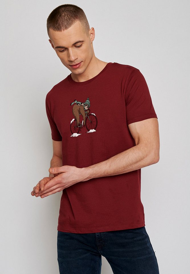 GreenBomb T-Shirt Animal Sloth Ice (1-tlg) von GreenBomb