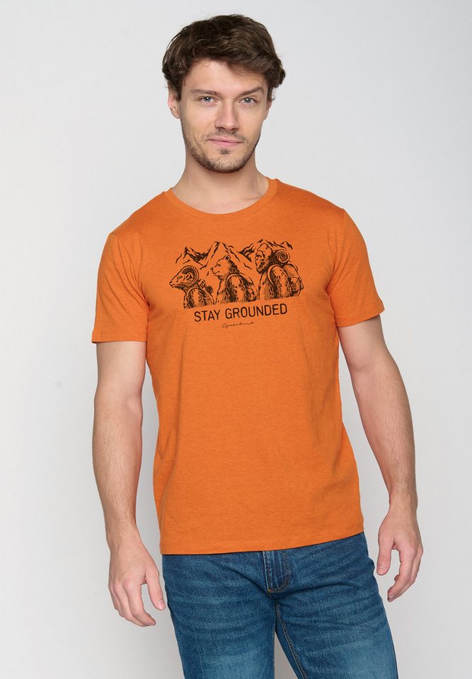 GreenBomb T-Shirt Animal Stay Grounded von GreenBomb