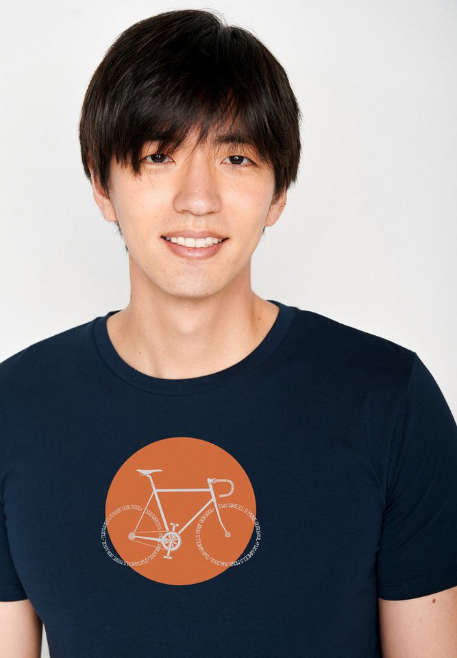 GreenBomb T-Shirt Bike Slogan von GreenBomb