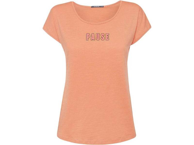 GreenBomb T-Shirt GREENBOMB Bio-Damen-T-Shirt 'Pause 2' mit Rundhals von GreenBomb
