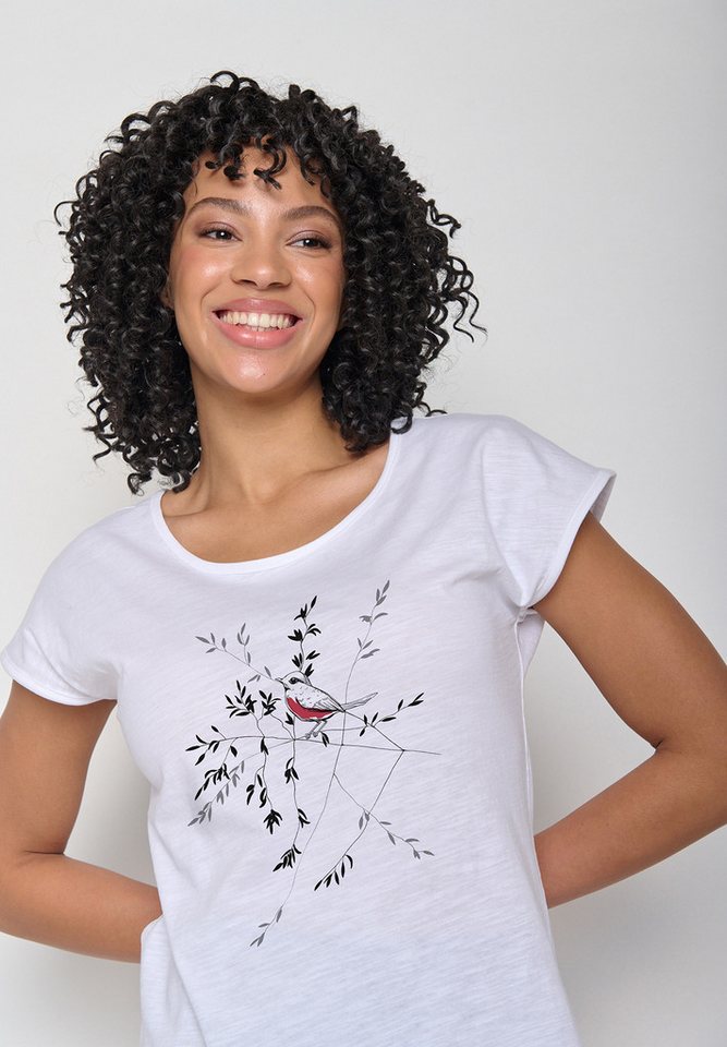 GreenBomb T-Shirt Nature Allium (1-tlg) von GreenBomb