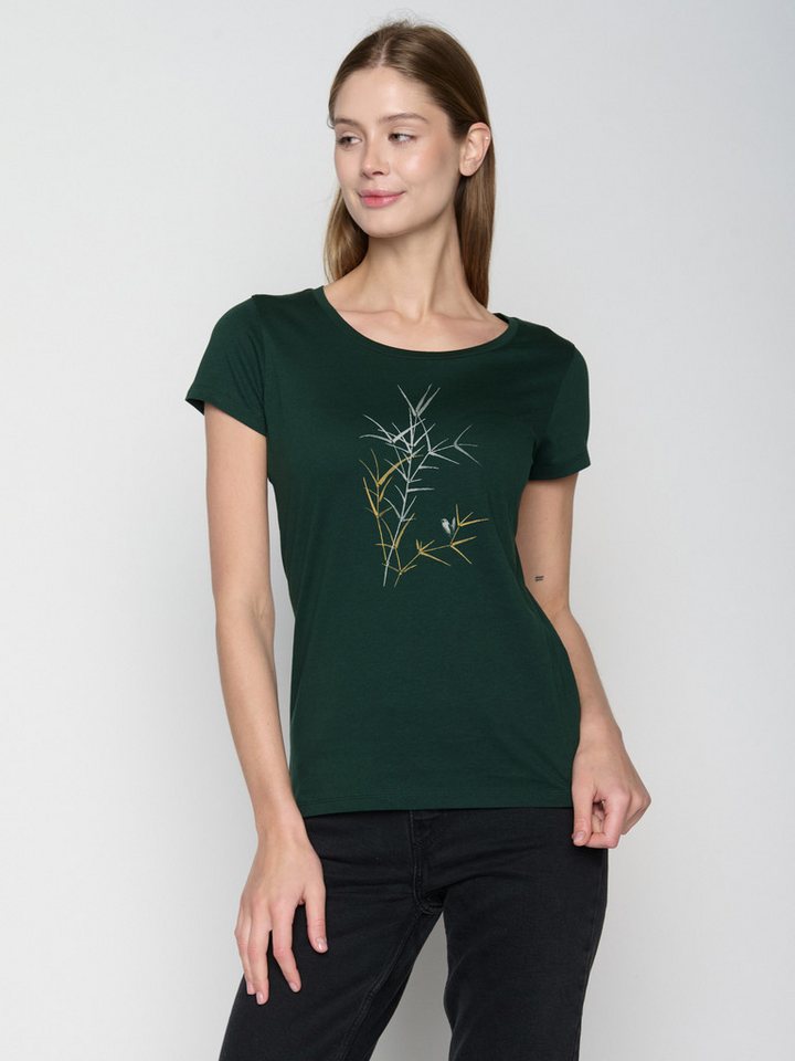 GreenBomb T-Shirt Nature Bird Reed von GreenBomb