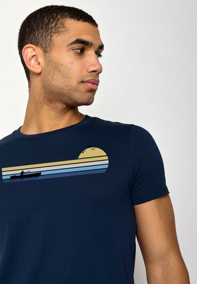 GreenBomb T-Shirt Nature Canoe River GreenBomb T-Shirt Nature Canoe River von GreenBomb