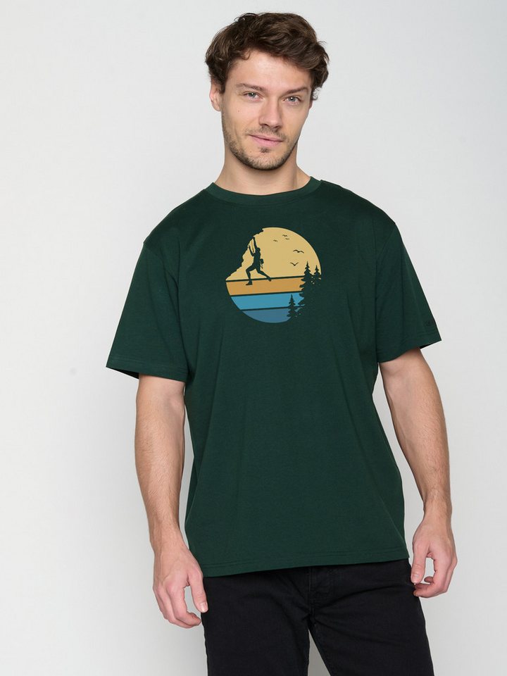 GreenBomb T-Shirt Nature Cliffhanger (1-tlg) von GreenBomb