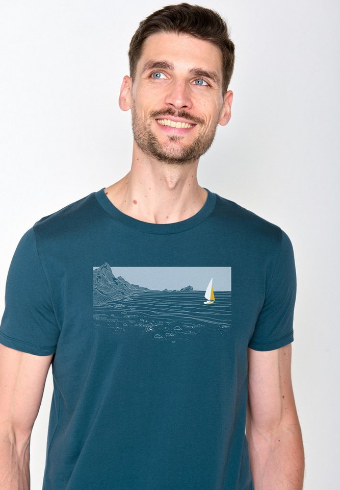 GreenBomb T-Shirt Nature Cliffsail von GreenBomb