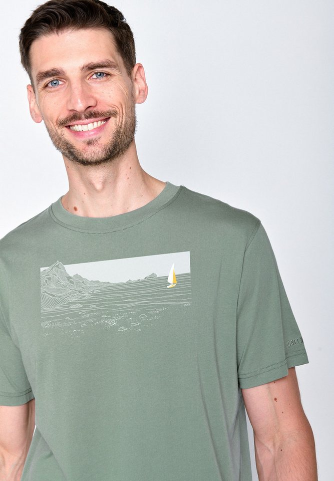 GreenBomb T-Shirt Nature Cliffsail von GreenBomb