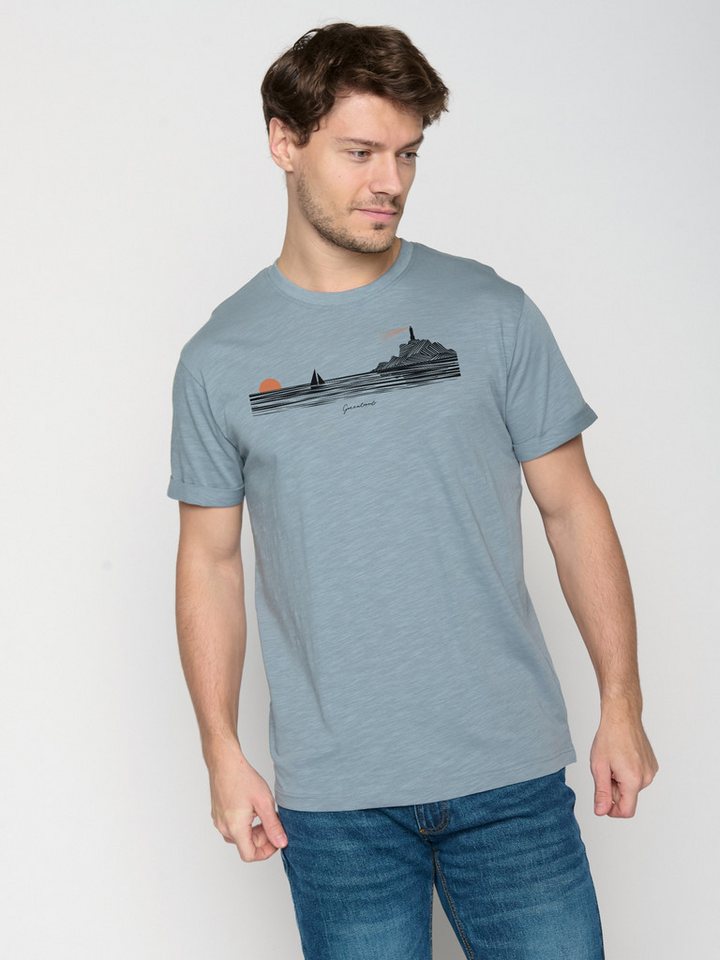 GreenBomb T-Shirt Nature Evening Glow (1-tlg) von GreenBomb