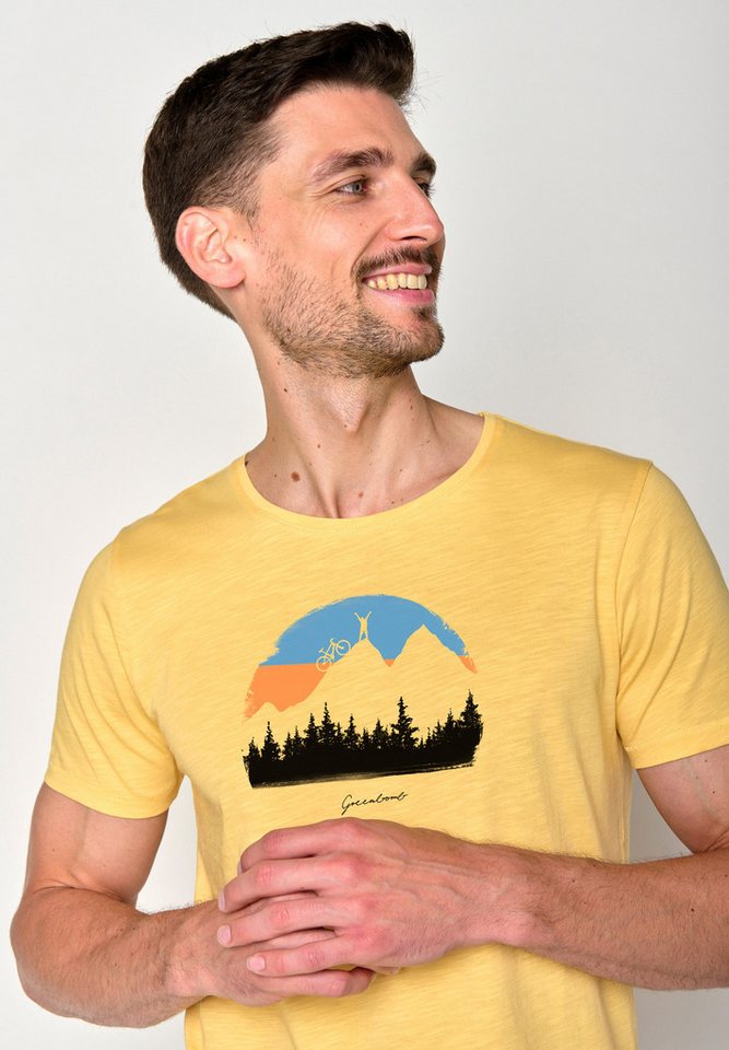 GreenBomb T-Shirt Nature Forest Happy GreenBomb T-Shirt Nature Forest Happy von GreenBomb