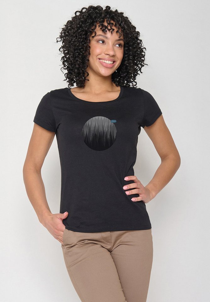 GreenBomb T-Shirt Nature Forest View von GreenBomb