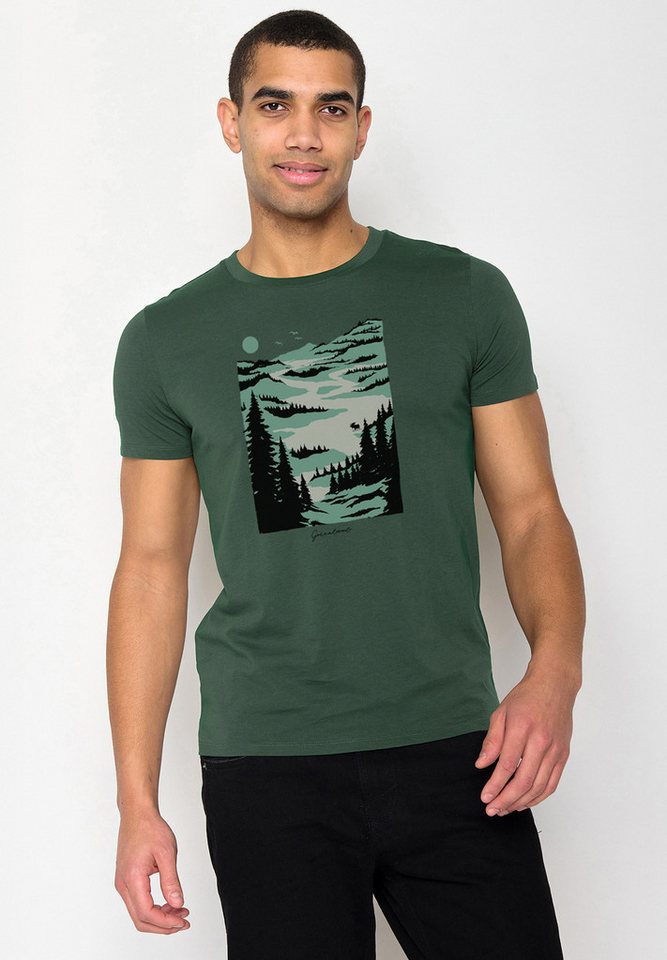 GreenBomb T-Shirt Nature Lakeside (1-tlg) von GreenBomb