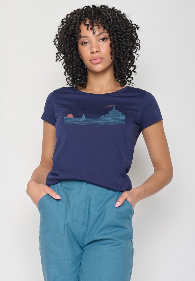 GreenBomb T-Shirt Nature Lighthouse von GreenBomb