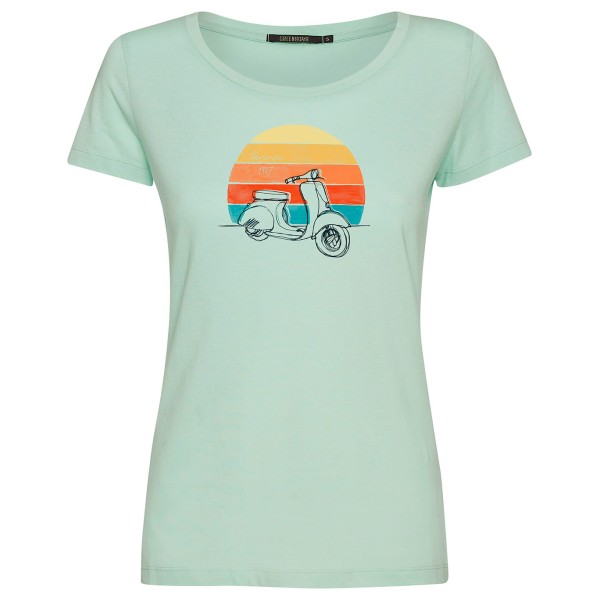 GreenBomb - Women's Lifestyle Scooter Loves - T-Shirts - T-Shirt Gr L;M;S;XL;XS grün;weiß von GreenBomb