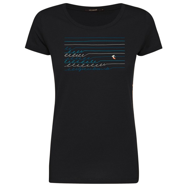 GreenBomb - Women's Nature Pen Surf Loves - T-Shirts - T-Shirt Gr XS schwarz von GreenBomb