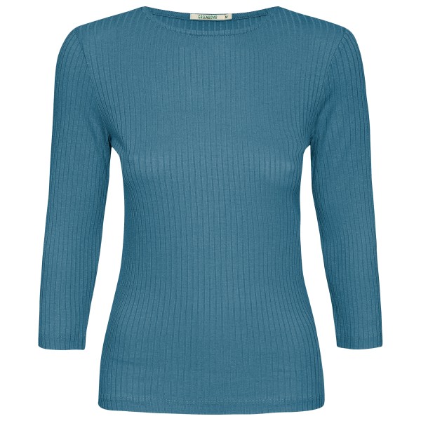 GreenBomb - Women's Refined Shirt Gr M blau von GreenBomb