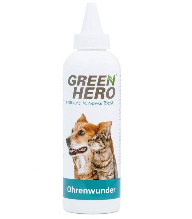 GreenHero Ohrenreiniger Ohrenwunder gegen Ohrmilben & Juckreis, 1-tlg., Ohrenpflege für Hund & Katze, bei Ohrmilben, Juckreiz, Entzündungen GreenHero Ohrenreiniger Ohrenwunder gegen Ohrmilben & Juckreis, 1-tlg., Ohrenpflege für Hund & Katze, bei Ohrmilben, Juckreiz, Entzündungen von GreenHero