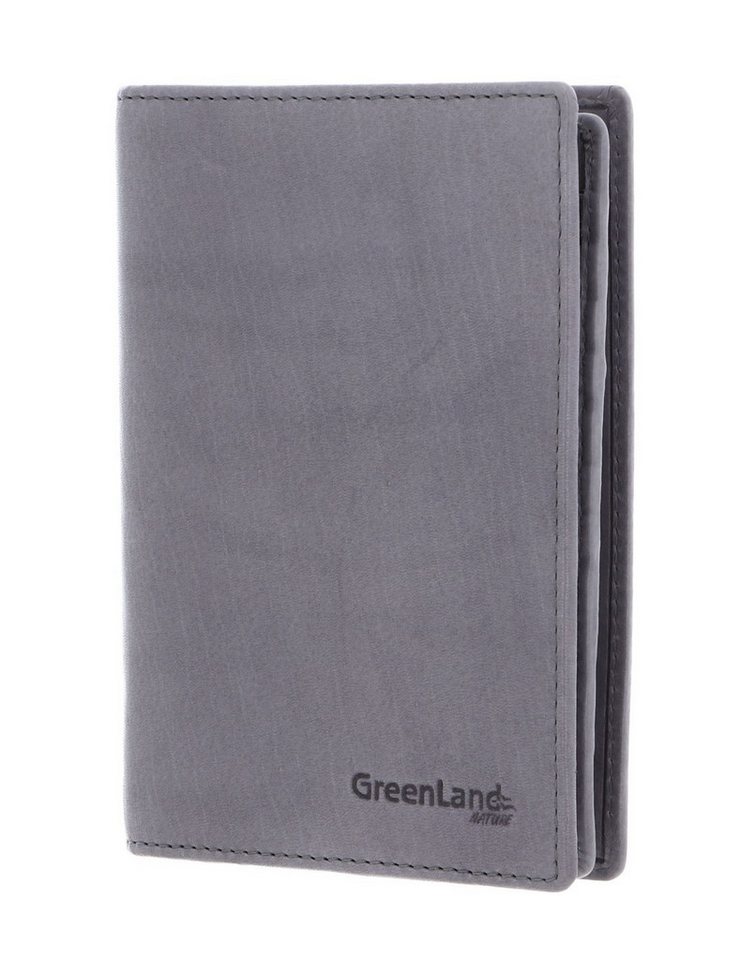 GreenLand Nature Etui Passport / Document Case, aus echtem Rindsleder mit RFID-Blocker Schutz von GreenLand Nature