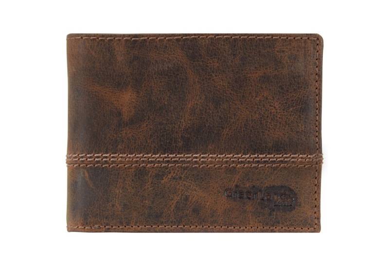 GreenLand Nature Geldbörse Classic, Leder von GreenLand Nature
