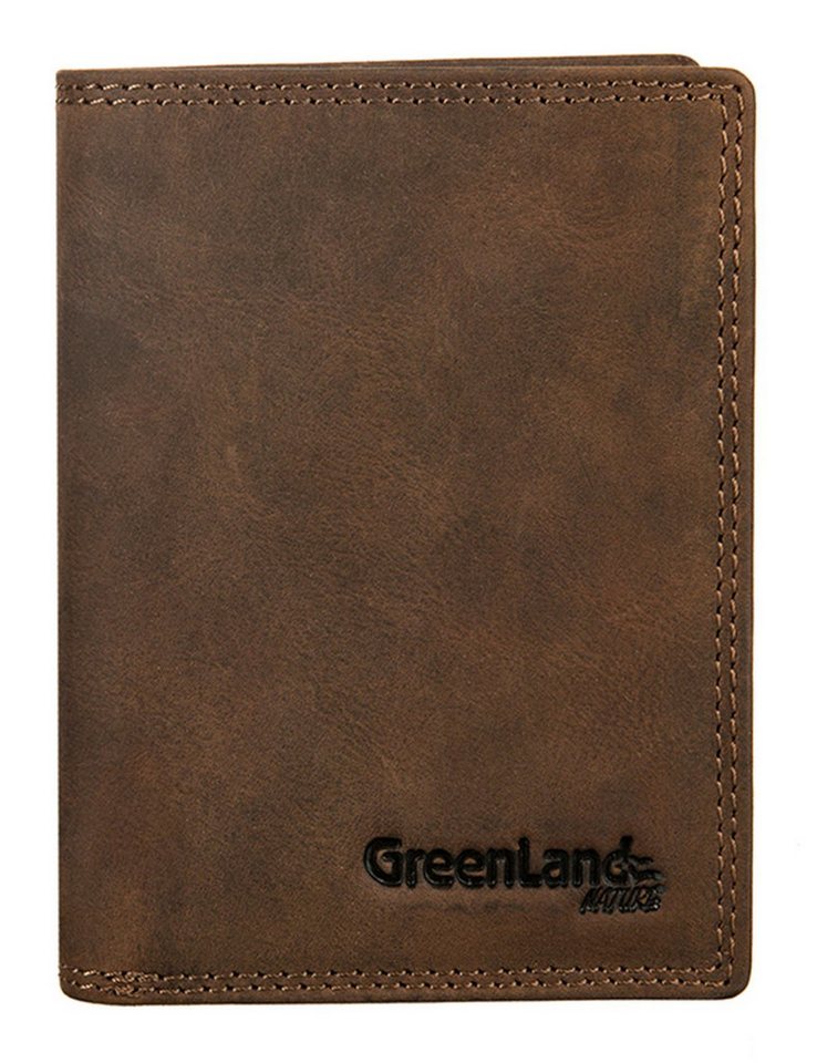 GreenLand Nature Geldbörse Kombibörse, mit RFID-Blocker Schutz von GreenLand Nature
