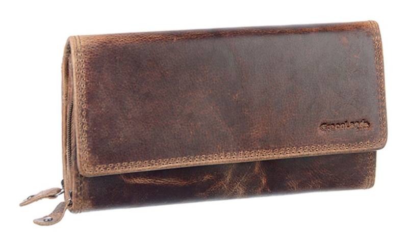 GreenLand Nature Geldbörse Long Wallet RFID, mit RFID-Blocker Schutz von GreenLand Nature