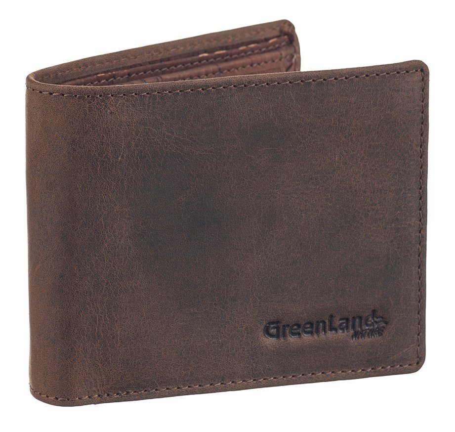 GreenLand Nature Geldbörse NATURE leather-cork, mit Sicherheitsschutz von GreenLand Nature