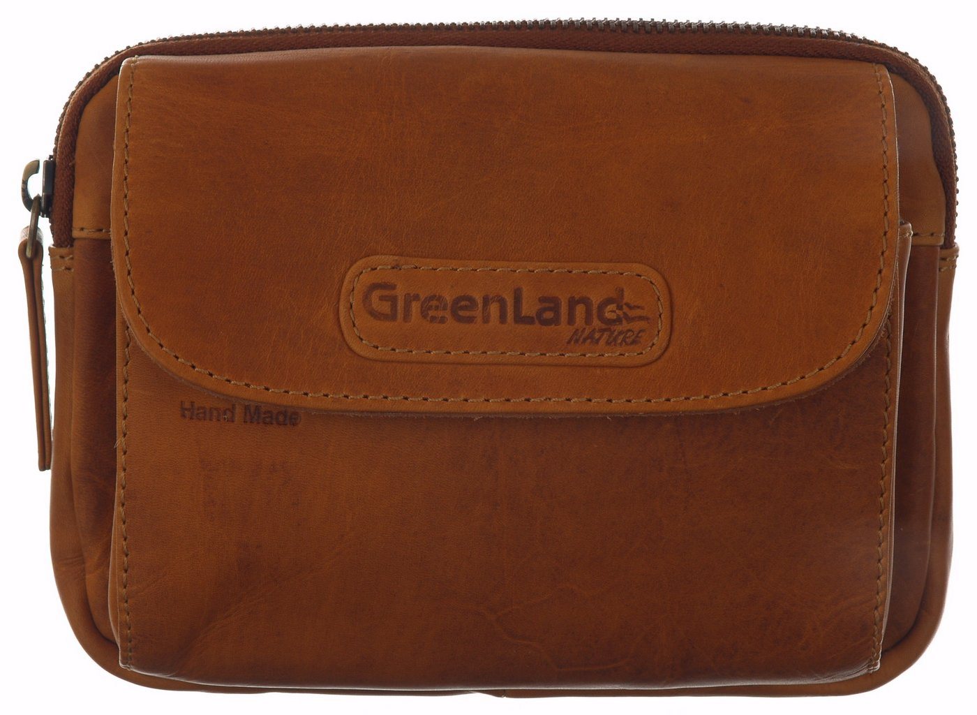 GreenLand Nature Gürteltasche Soft&Safe, aus Kalbsleder mit RFID Technologie von GreenLand Nature