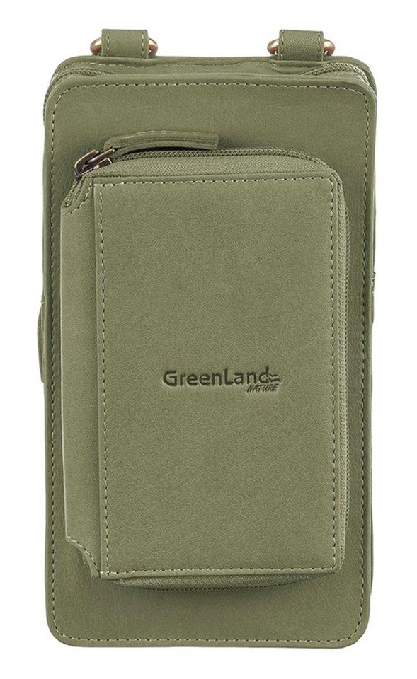 GreenLand Nature Handytasche Phone Bag / Wallet, aus echtem Rindsleder von GreenLand Nature