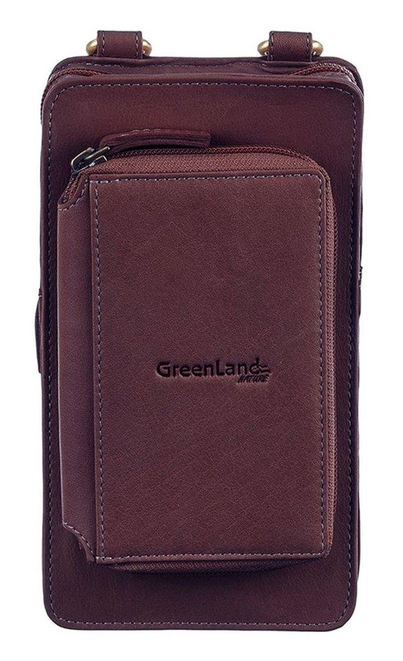 GreenLand Nature Handytasche Phone Bag / Wallet, aus echtem Rindsleder von GreenLand Nature