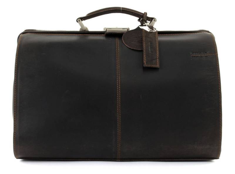 GreenLand Nature Henkeltasche Original Doc-Case, aus echtem Leder von GreenLand Nature