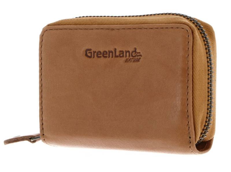GreenLand Nature Kartenetui Card Case, aus echtem Rindsleder mit RFID-Blocker Schutz von GreenLand Nature