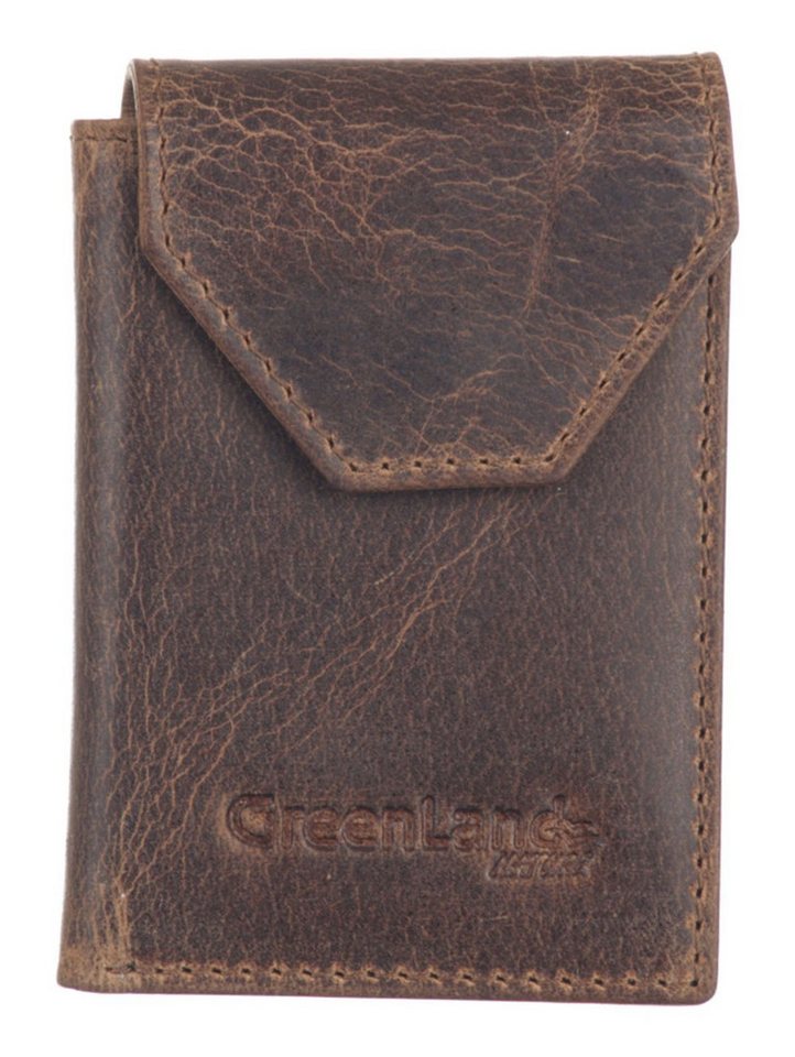 GreenLand Nature Kartenetui Mini Card Wallet RFID, mit RFID-Blocker Schutz von GreenLand Nature