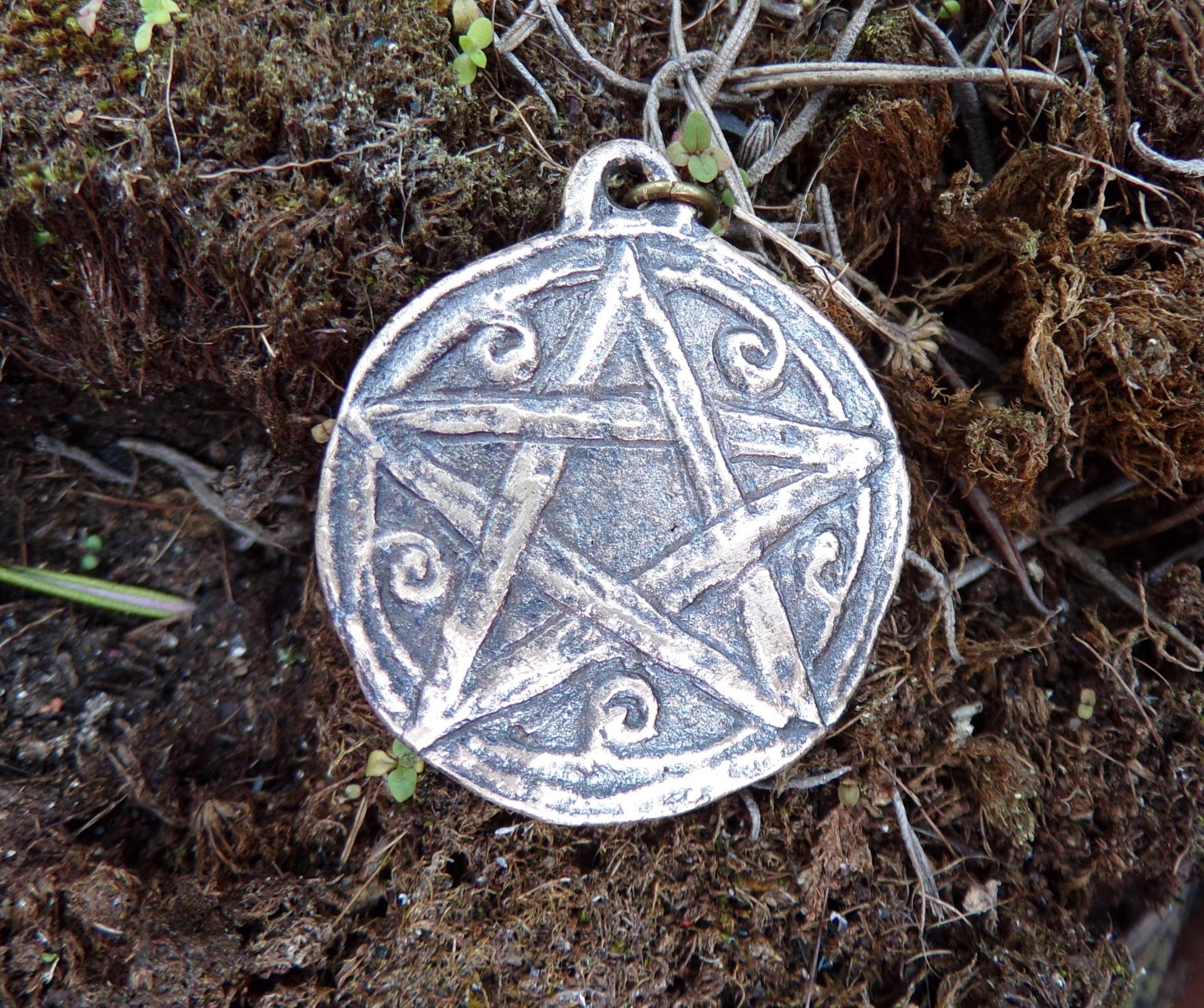 Pentakel Bronze Anhänger Pentakel Bronze Anhänger von GreenManJewellery