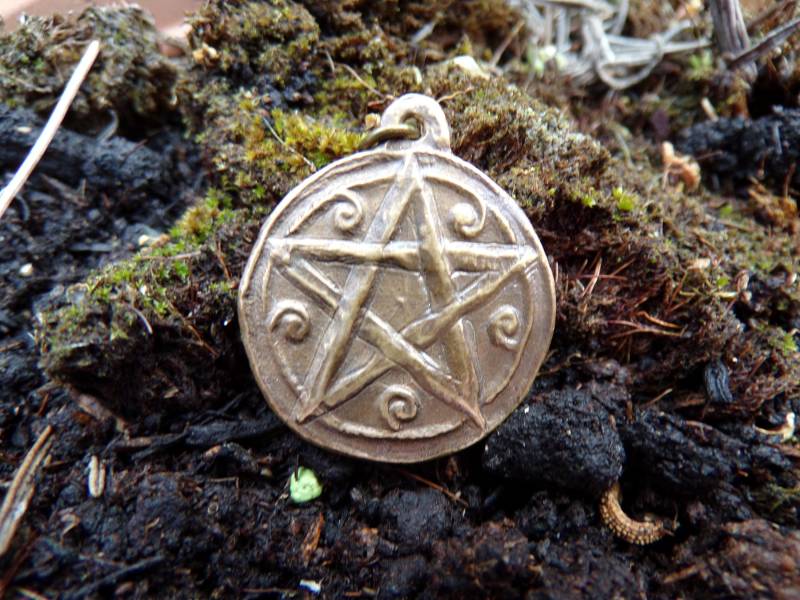 Pentakel Bronze Anhänger Pentakel Bronze Anhänger von GreenManJewellery