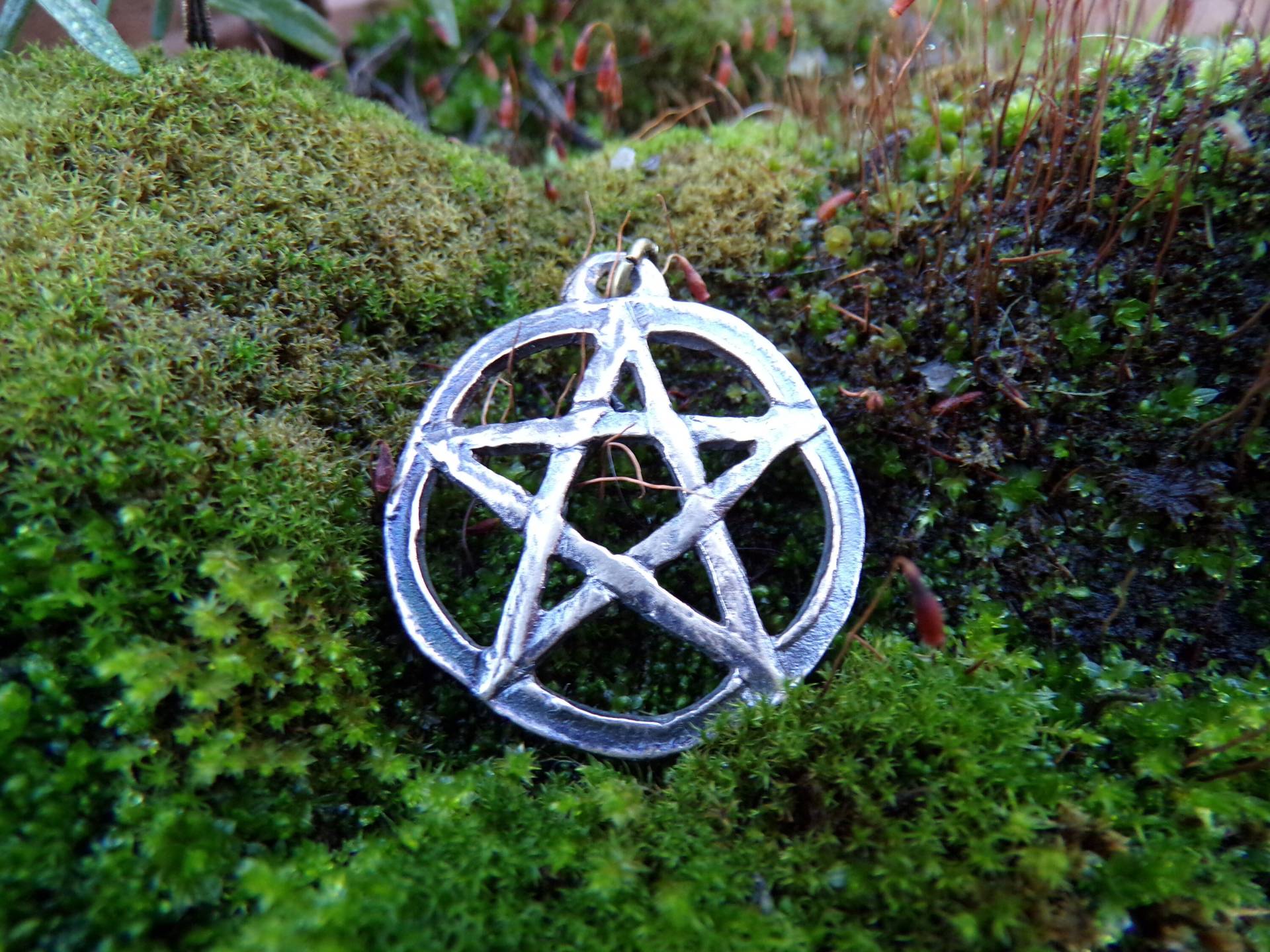 Pentakel Bronze Anhänger Pentakel Bronze Anhänger von GreenManJewellery