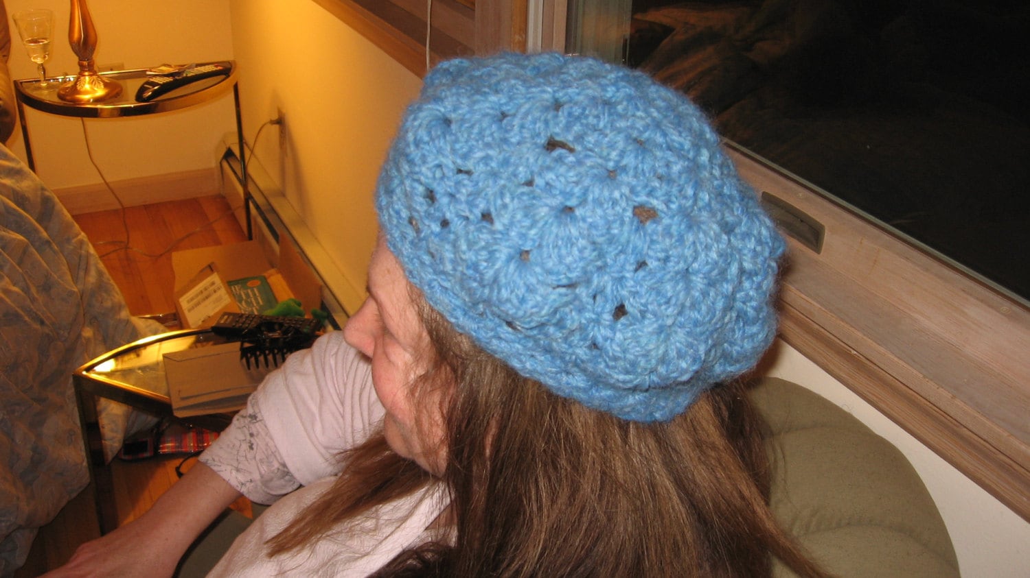 Chunky Shell Beret von GreenOwlCrochet