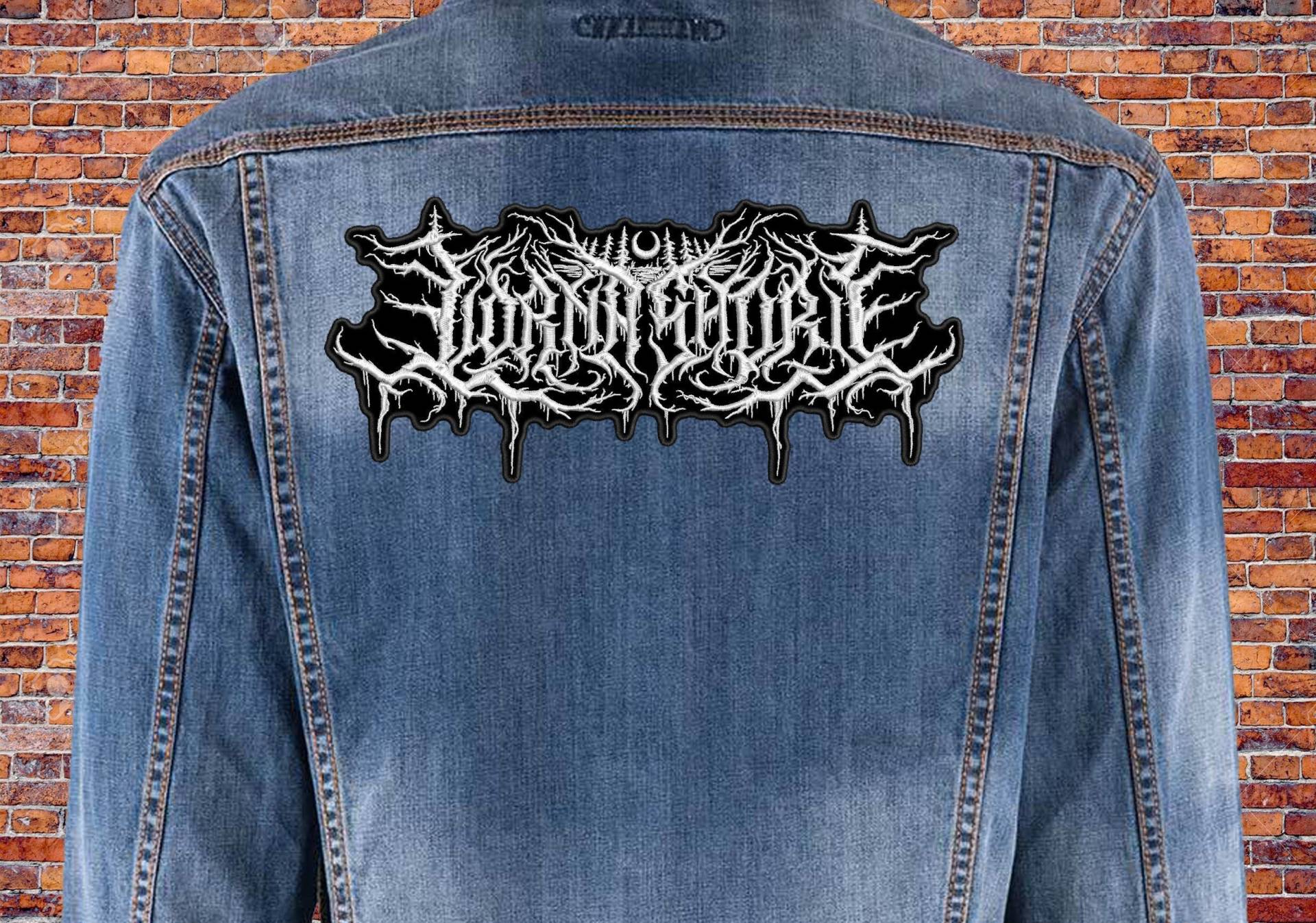 Lorna Shore Patch Am Rücken. Aufnäher Aufnähen von GreenStitchArt