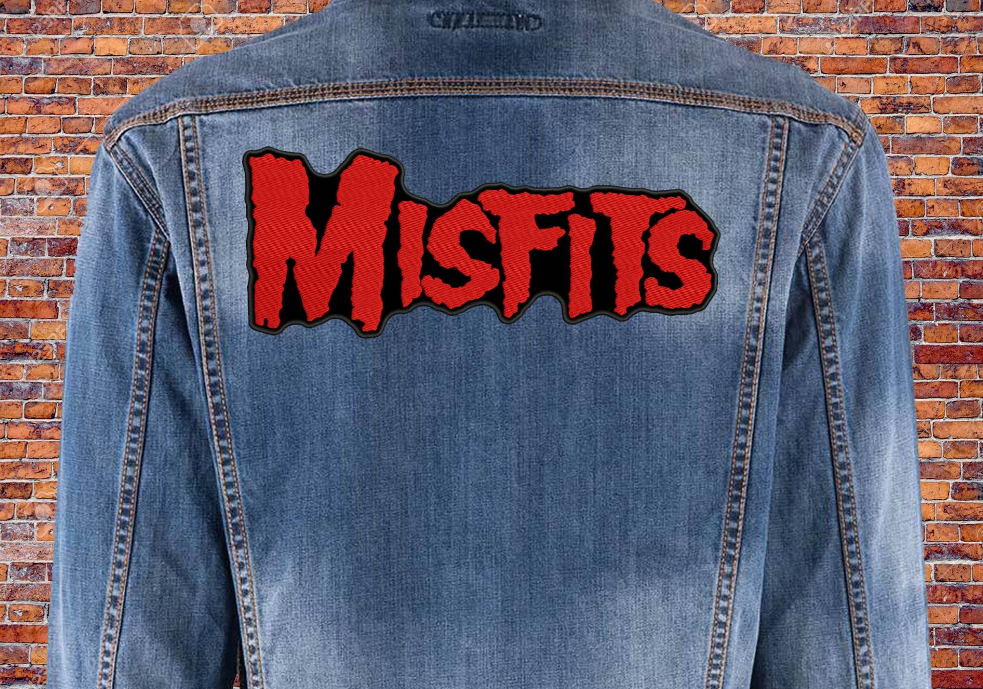 Misfits Rückenaufnäher. Aufnäher Aufnähen von GreenStitchArt