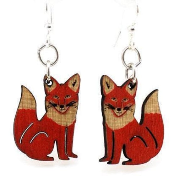 Fuchs Ohrringe von GreenTreeJewelry
