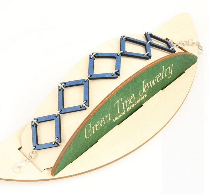 Halbdreieck Armband #7505 - Made in Usa von GreenTreeJewelry