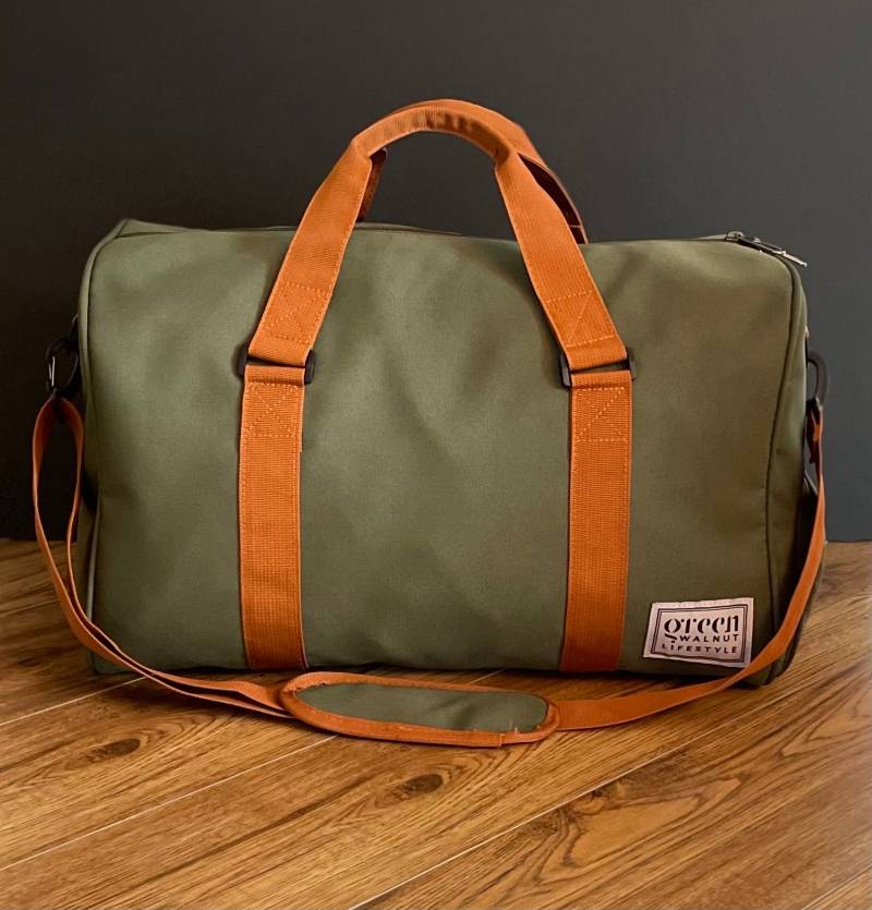 Oxford Travel Duffle Bag Wasserdichte Sporttasche Mit Schuhfach von GreenWalnutLifestyle