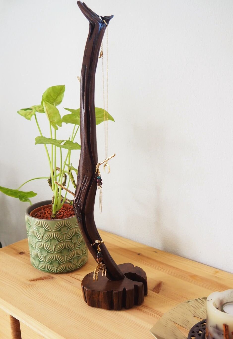 Schmuckast, Schmuckständer, Ringbaum, Eiche #sa01 Schmuckast, Schmuckständer, Ringbaum, Eiche #sa01 von GreenWoodKunstShop