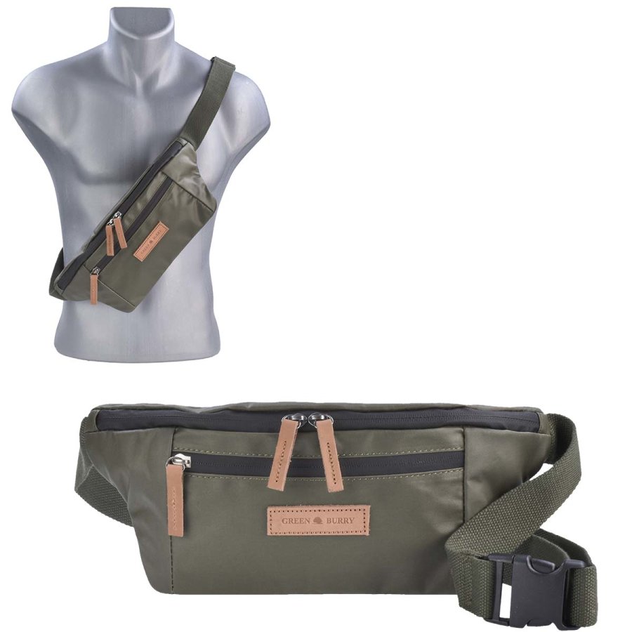 Bauchtasche 33x14cm Aviator Waterproof 5916-30 | Greenburry.de von Greenburry