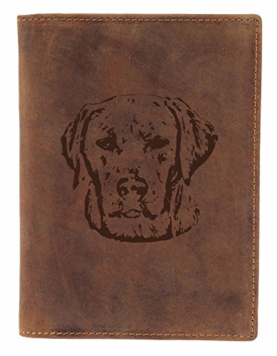 Greenburry EU Heimtierausweis Hülle Impfpasshülle Hund Motiv Labrador Retriever von Greenburry