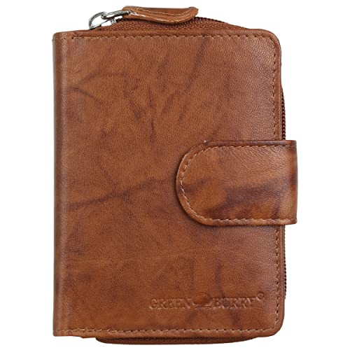 Greenburry Basic Geldbörse RFID Leder 9 cm von Greenburry
