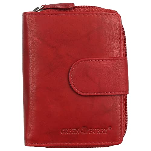 Greenburry Basic Geldbörse RFID Leder 9 cm von Greenburry