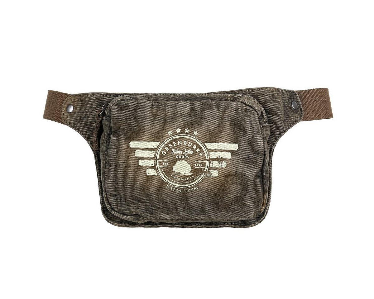 Greenburry Bauchtasche Vintage Aviator Gürteltasche Bauchtasche Hüfttasche 5906 von Greenburry