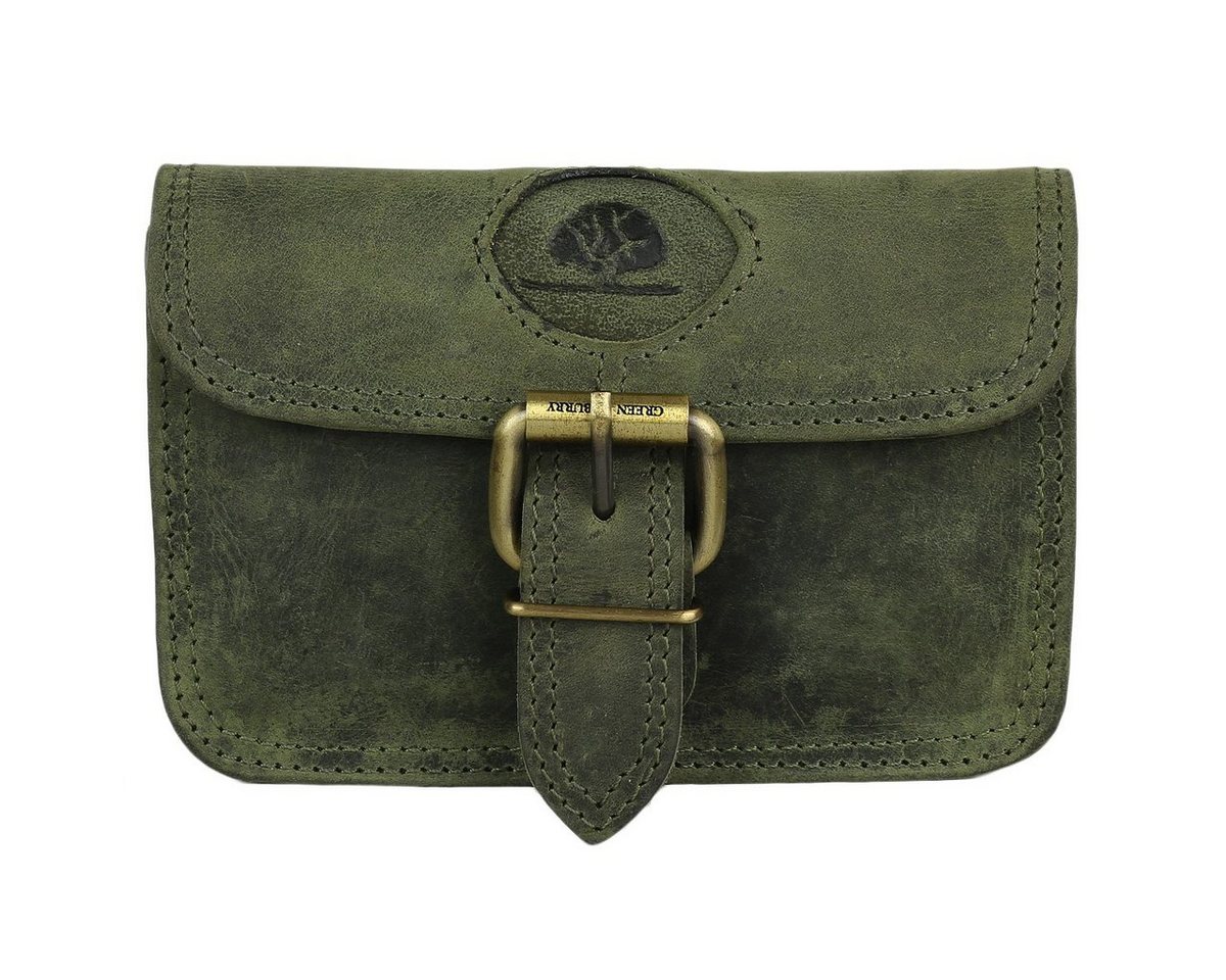 Greenburry Bauchtasche Vintage Leder Gürteltasche Hüfttasche 327 von Greenburry