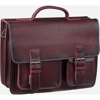 Greenburry - Buffalo 1128 Mappe XXL Red - Aktentasche  , 27 l von Greenburry