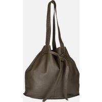 Greenburry  - Eva Nappa NR-2M Oliv - Bucket Bag  , 16.7 l von Greenburry
